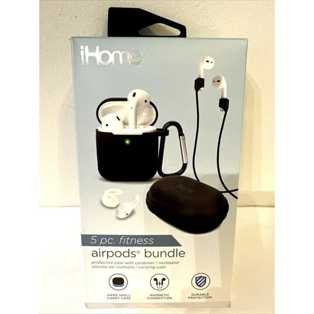 Case Protector fitness 5 piece bundle for AirPod 1 & 2, AirPods Not Included NEW
